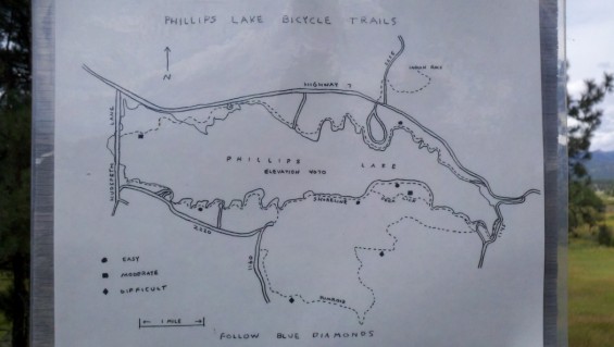 phillips lake trail map